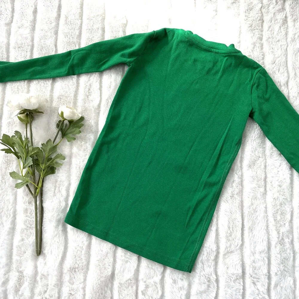 NWOT Kids Primary Pajama PJ Top (Green) 8-9Y